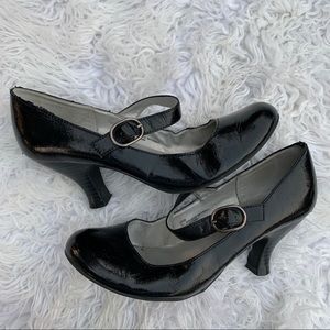 Maryjane Heels 90s vintage black shoes